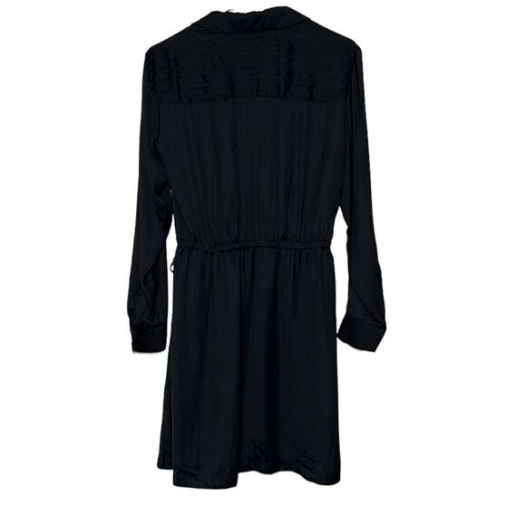 Banana Republic Wrap Dress Woman’s 4 Dark Blue Paisley All Over Print NWT - Picture 7 of 11